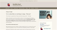 Desktop Screenshot of helpwithinreach.org